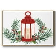 thumbnail image 1 of Woodland Holiday Collection A - Framed Gallery Wrapped Holiday Canvas - 17 x 25 - Natural Wood Frame, 1 of 9