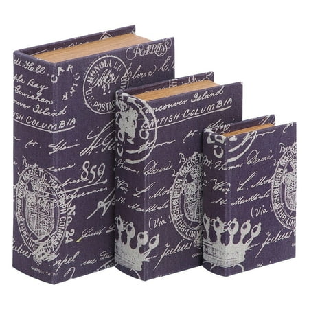 Benzara 54163 Book Box Set With Paris Lifestyle Theme