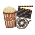thumbnail image 1 of Woodland Imports Metal Movie Wall D cor, 1 of 2