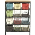 thumbnail image 1 of Woodland Imports Sturdy Metal Wood Storage Rack, 1 of 2