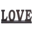 thumbnail image 1 of Wooden "Love" Table Top with Intricate Detailing, 1 of 1