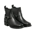 thumbnail image 1 of Woodland Mens Low Harley Gusset Harness Leather Boots, 1 of 5