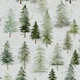 thumbnail image 1 of Woodland Peel and Stick Wallpaper 17.7in x 9.8ft Pine Tree Forest Soft Green Watercolor Style Contact Paper Vinyl Waterproof Self Adhesive Wall Paper for Bedroom Shelf Cabinet Renter Friendly, 1 of 8