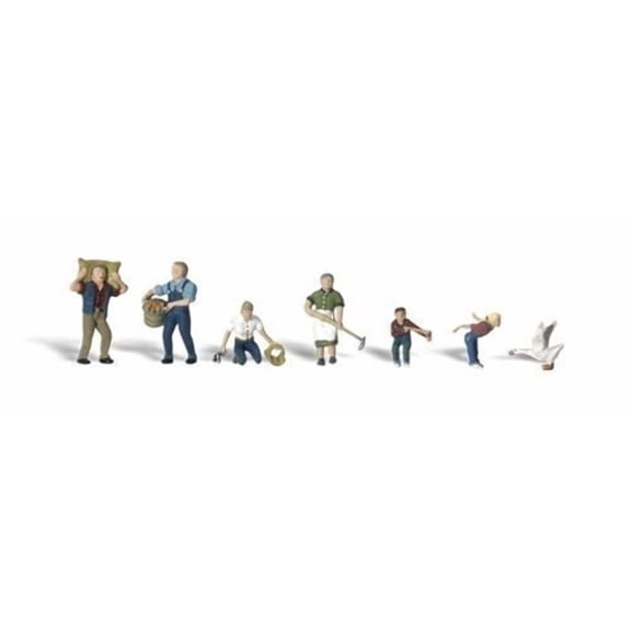 Woodland Scenics - Farm People (HO Scale)  - A1857