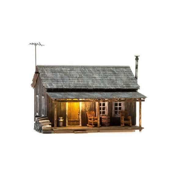 Woodland Scenics BR4955 N B/U Rustic Cabin