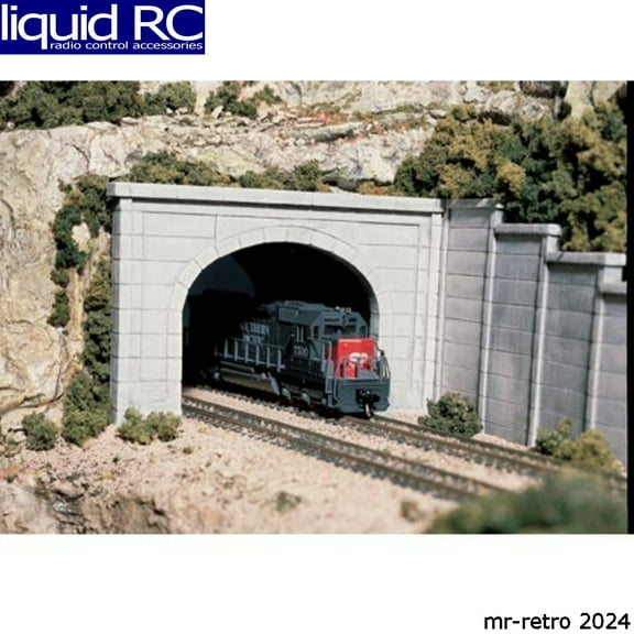 Woodland Scenics C1256 Ho Double Tunnel Portal Concrete