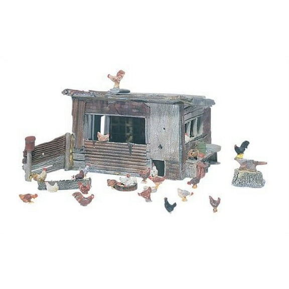 Woodland Scenics D215 Chicken Coop HO WOOD215
