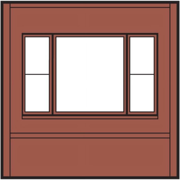 Woodland Scenics Dock Level 20th Century Window