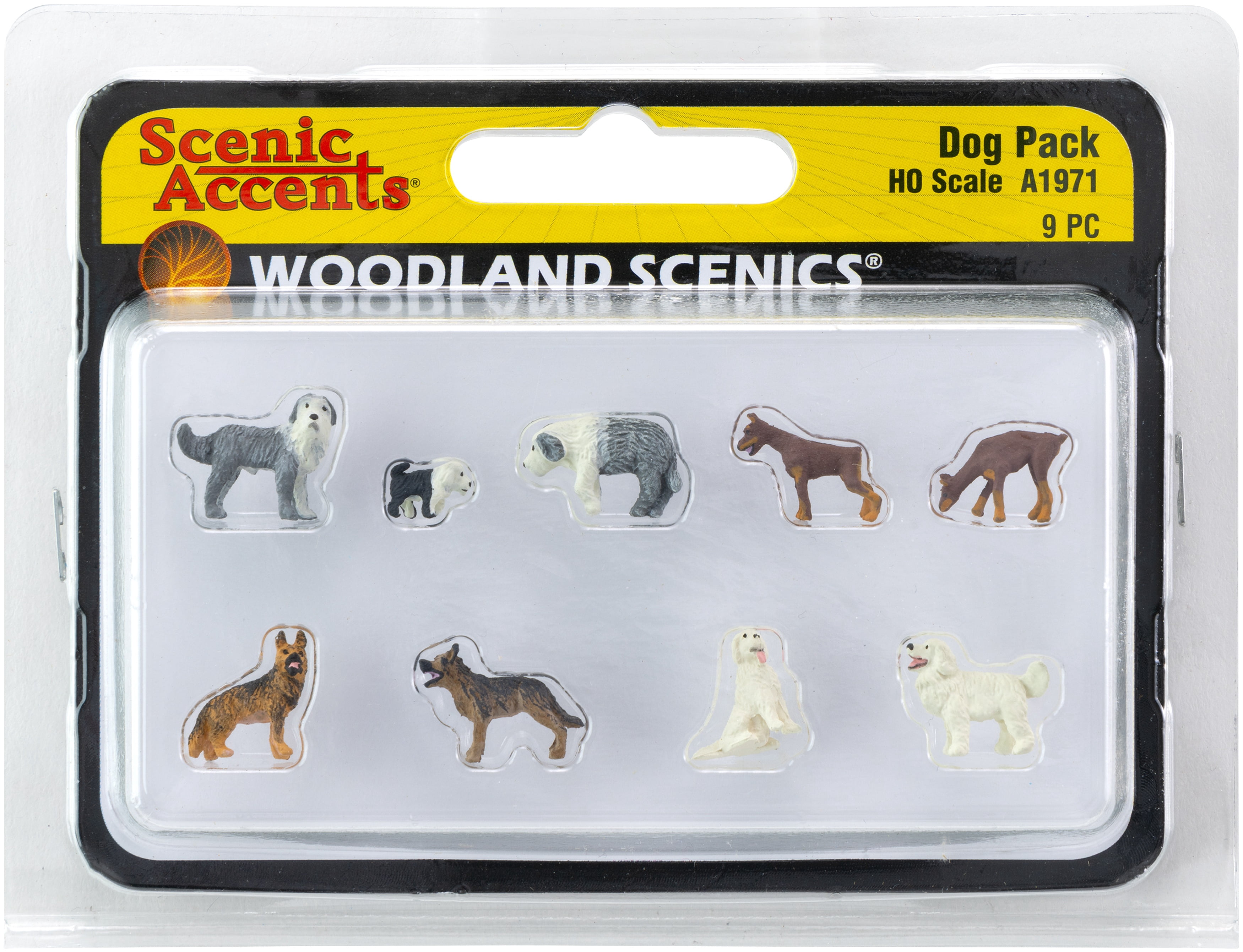 Woodland Scenics Dog Pack-HO-Scale - Walmart Business Supplies