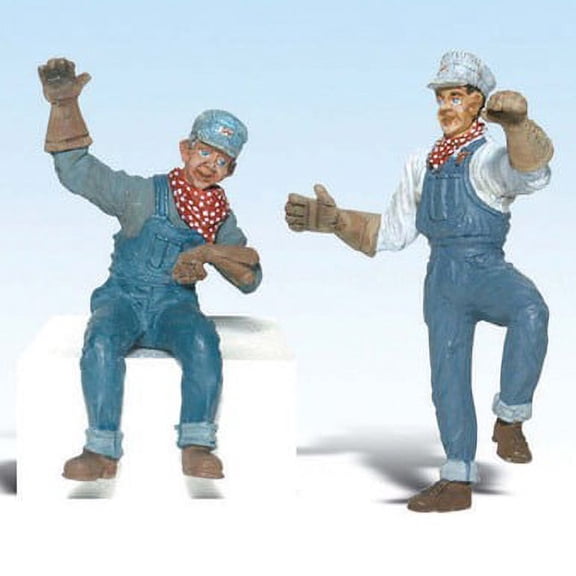 Woodland ScenicsEarl & Eddie Engineer Figure Set