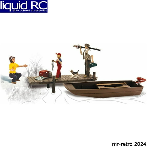 Woodland Scenics A1923 WOOA1923 HO Family Fishing