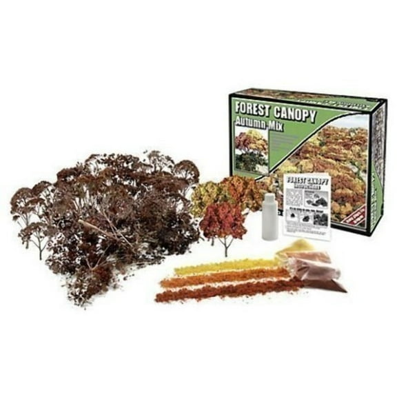 Woodland Scenics Forest Canopy Autumn Mix WOOF1663 Train Scenery Non Scale