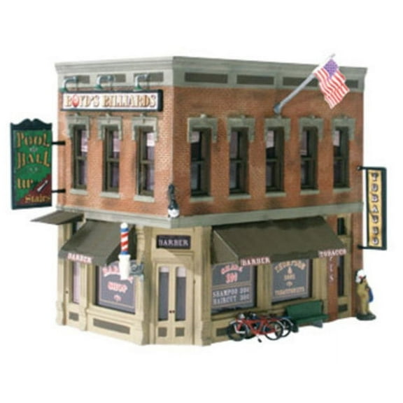 Woodland Scenics HO B/U Corner Emporium WOOBR5024 HO Buildings