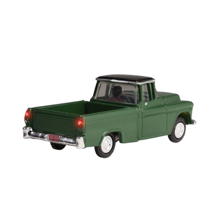 Woodland Scenics JP5590 HO Just Plug Green Pickup Lighted Vehicle