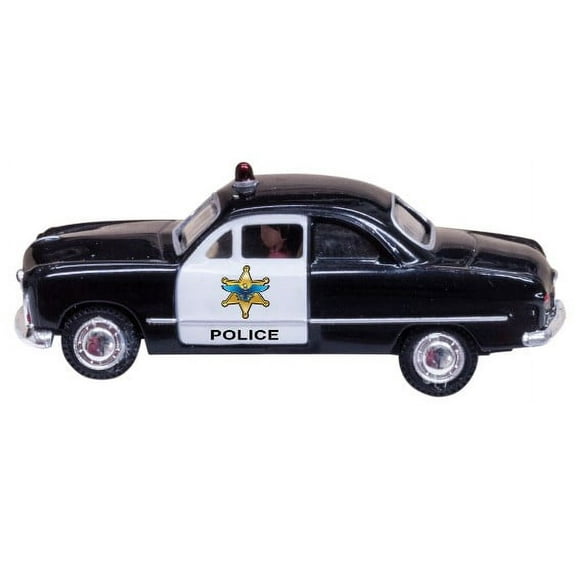 Woodland Scenics JP5613 N Just Plug Police Car Lighted Vehicle