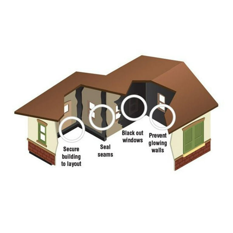 Woodland Scenics JP5716 Just Plug Light Block Kit Woodland Scenics JP5716 Just Plug Light Block Kit