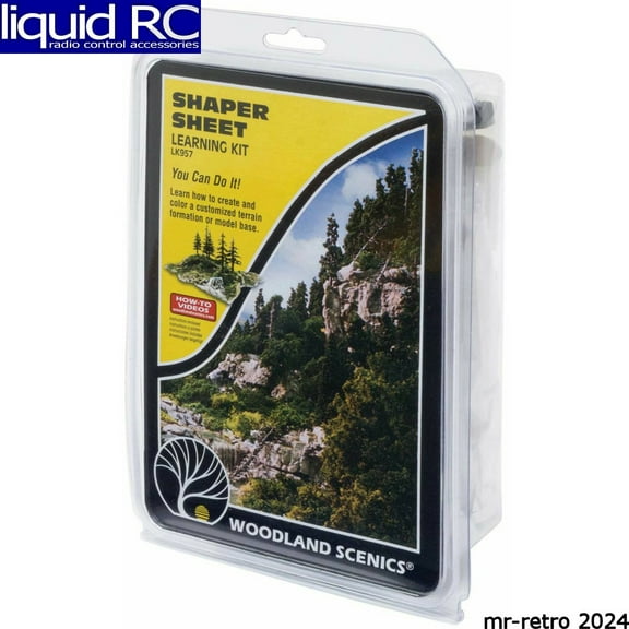 Woodland Scenics LK957 Shaper Sheet Learning Kit