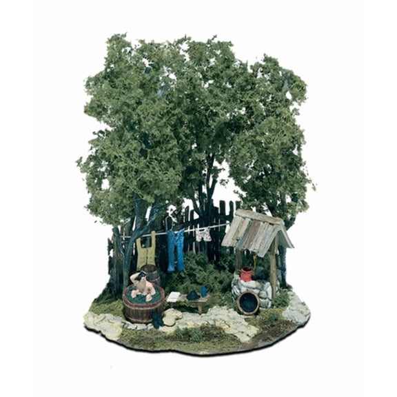 Woodland Scenics M110 HO Mini-Scene Saturday Night Bath Kit