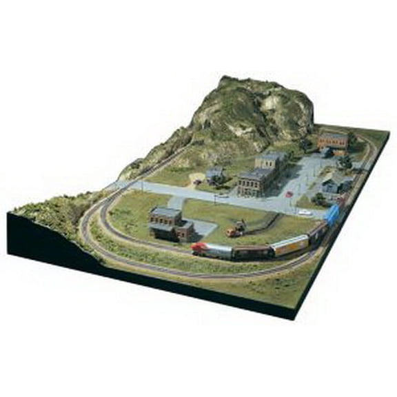 Woodland Scenics Mountain Valley Scenery Kit, HO Scale Model Train Set, 24+ Pieces