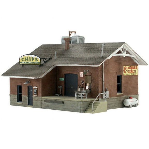 Woodland Scenics N Scale Built-Up Building/Structure Chip's Ice House