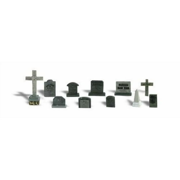 Woodland Scenics - Tombstones (N scale)  - A2164