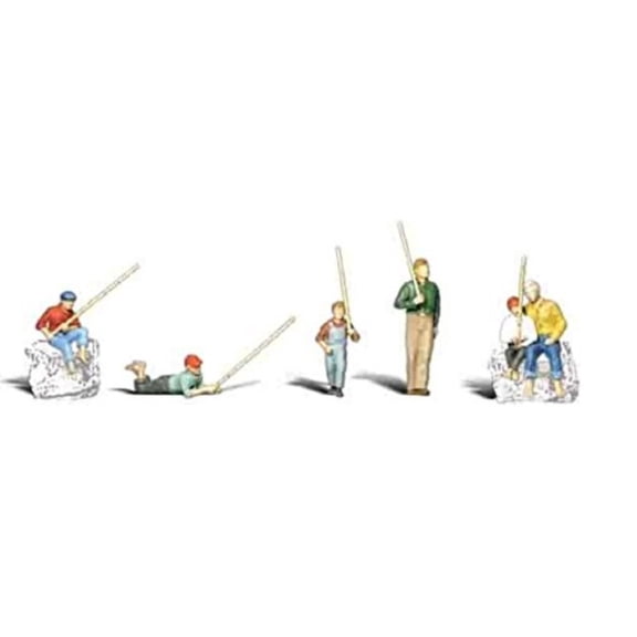 woodland scenics a2751 o scale gone fishing