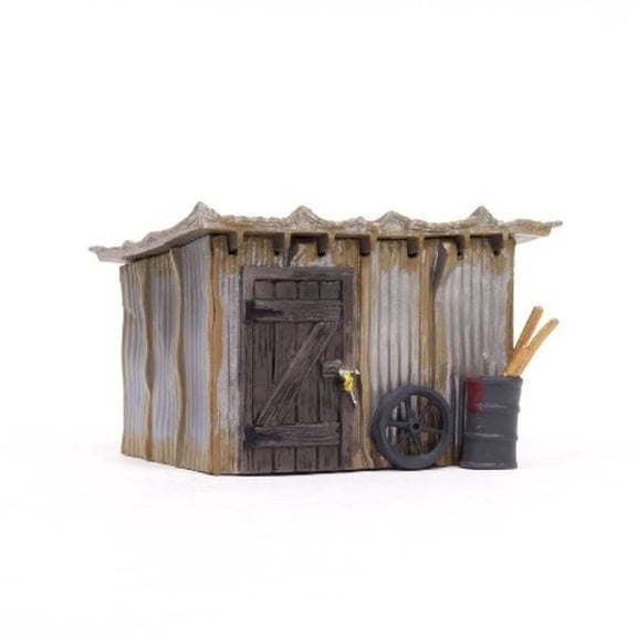 Woodland Scenics O Scale Built-Up Building/Structure Tin Shack
