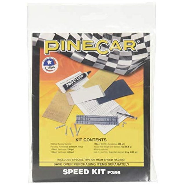 Woodland Scenics Pine Car Derby Speed Kit