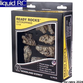Woodland Scenics C1139 Ready Rocks Outcropping Rocks