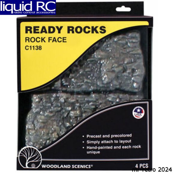 Woodland Scenics Ready Rocks Rock Face Rocks WOOC1138 Train Scenery Non Scale