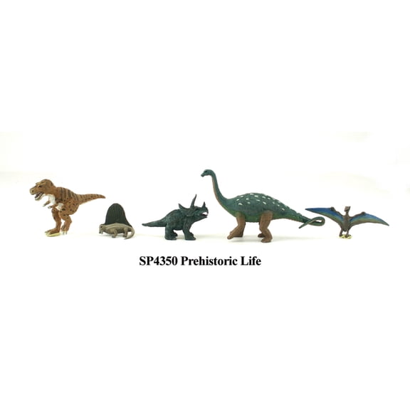Woodland Scenics Scene-A-Rama Scene Setters Set, Prehistoric Life