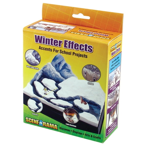 Woodland Scenics Scene-A-Rama Winter Effects Accent Kit