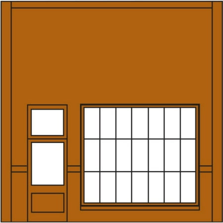 Woodland Scenics Street Level Steel Sash Entry