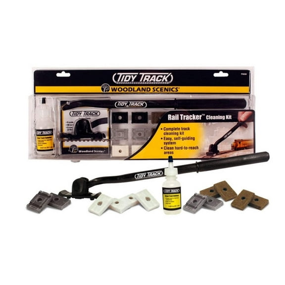 Woodland Scenics WS 4550 Tidy Track Rail Tracker Cleaning Kit