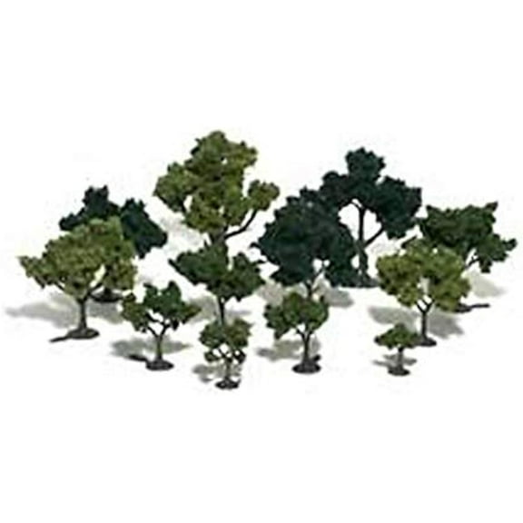 woodland scenics deciduous tree kit, small (36)