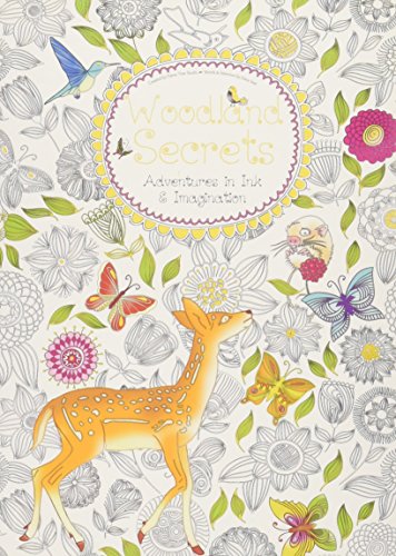 Pre-Owned Woodland Secrets (Colouring Book): Adventures in Ink and ...