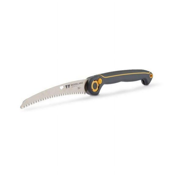 Woodland Folding Pruning Saw Duralight - 3-Position, Compact, Bushcraft Handsaw - 10 In.