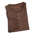 thumbnail image 1 of Woodland Trail 5900-790 Moleskin Long Sleeve Henley Mens Big and Tall Shirt OLIVE XL-TALL, 1 of 1