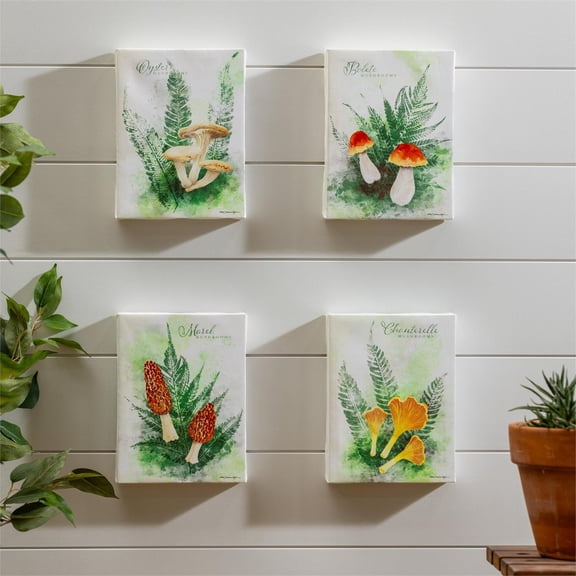 Woodland Walk Mini Canvas Wall Dcor, 6" L x 8" H