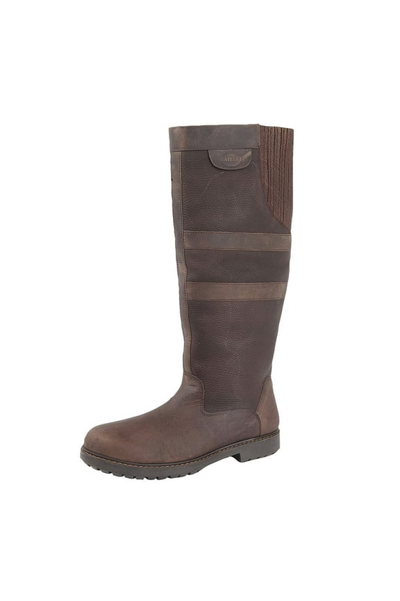 Womens Hailey Waxy Leather Gusset Country Boot