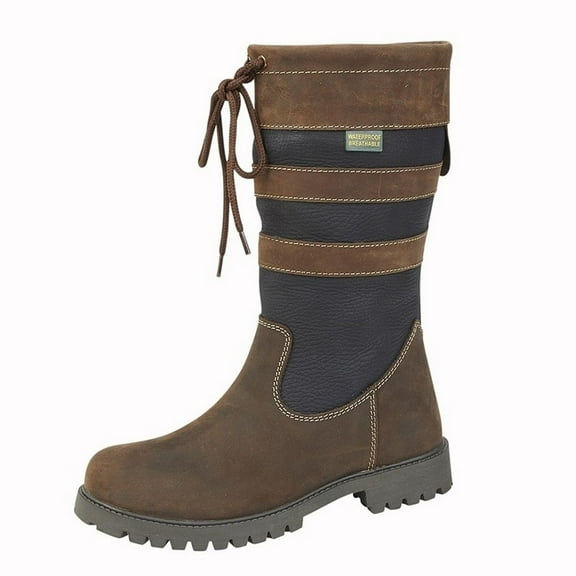 Woodland Womens Waxy Leather Calf Boots