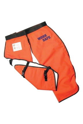 Work Safe Apron Wrap Chainsaw Chaps, X-Large