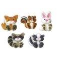 thumbnail image 1 of Woodlands Edible Sugar Cupcake & Cake Decoration Topper-Pack of 16, 1 of 1