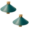 thumbnail image 1 of Woodlink 4x4 Pole Post Wrap Around Bird Feeder Squirrel Baffle Guard (2 Pack), 1 of 5