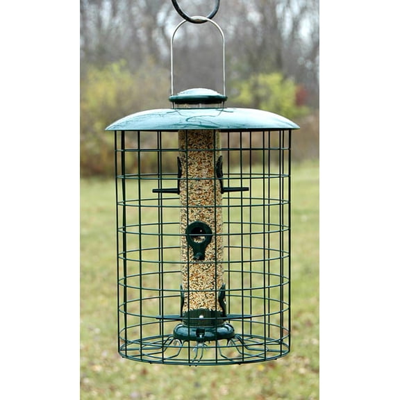 Woodlink Caged Seed Tube Bird Feeder
