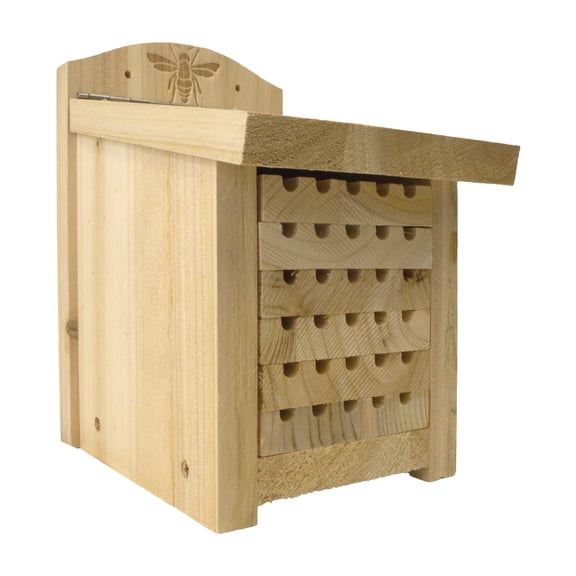Woodlink Heavy Duty Cedar Mason Bee House, Small