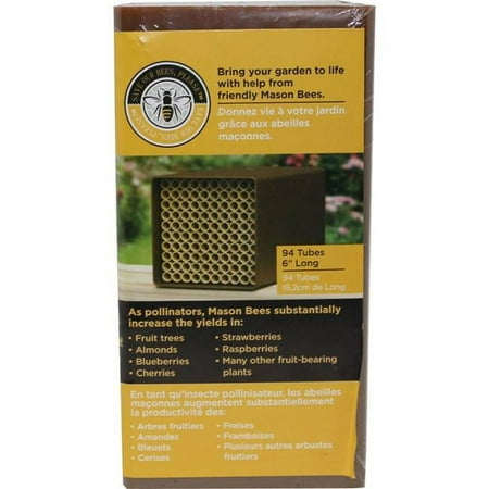 Woodlink Mason Bee House Replacement Tubes, 94 Count