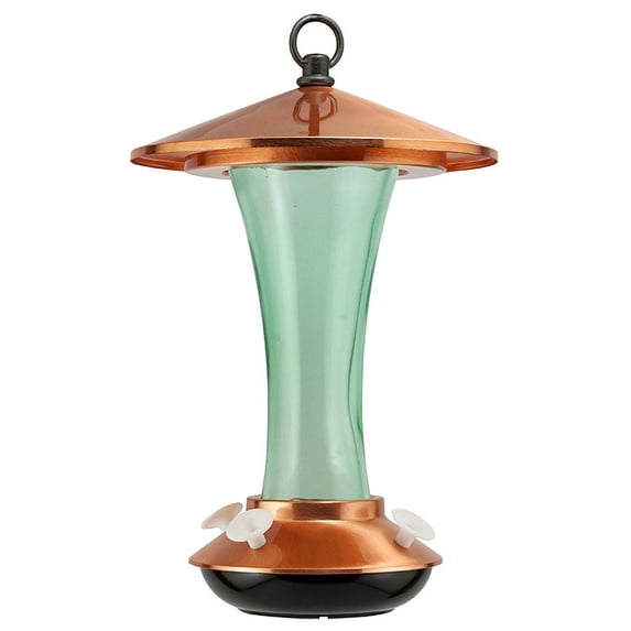 Woodlink Mid-Century Coppertop Hummingbird Feeder, 15 oz.