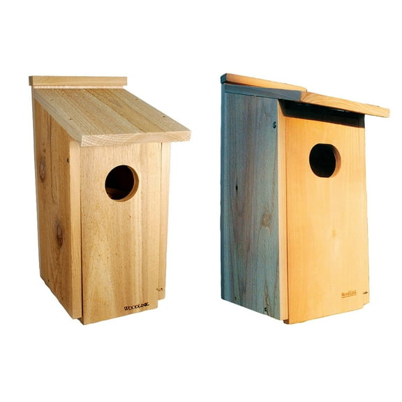 Woodlink OWL/Kestrel Screech House with WD1 Cedar Duck House