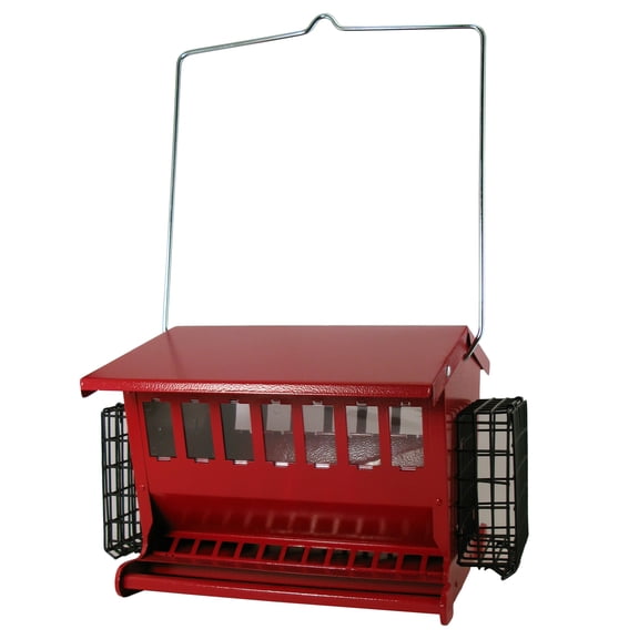 Century Tool And Mfg Seeds N More Bird Feeder Red 2 1 2 Gallon - 7452R